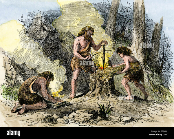 el homo erectus domina el fuego