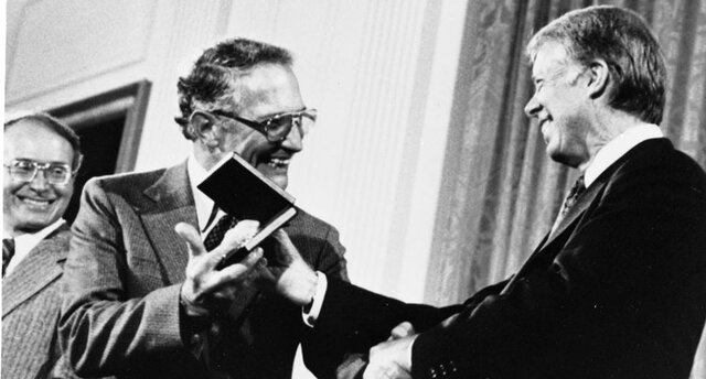 Awarded the National Medal of Science by President Jimmy Carter