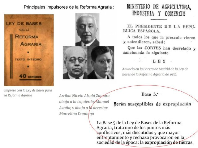 Creación del IRA (Instituto de Reforma Agraria)