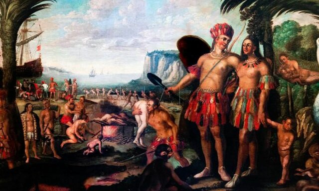 España, y más tarde otras potencias europeas, conquistaron y ocuparon el continente americano.