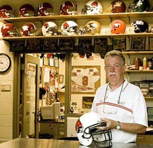 Started playing football