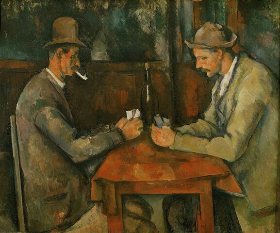 Els jugadors de cartes (Cézanne)