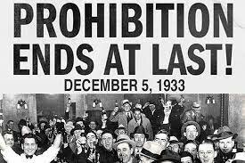 Prohibition end
