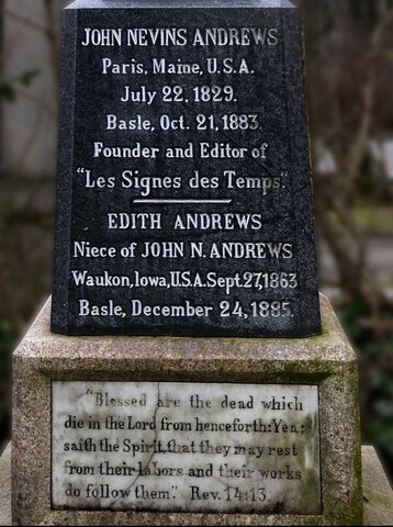 Muerte de John Nevins Andrews