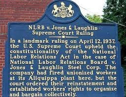 NLRB v. Jones and Laughlin Steel Corporation