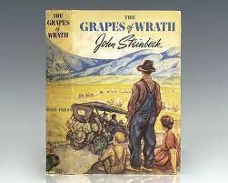 Grapes of Wrath Published