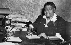 Mary Bethune Made Head of the Division of Negro Affairs and the National Youth Administration