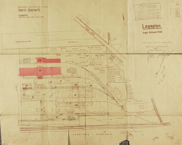 The Jews continue marching until they arrive in Gleiwitz