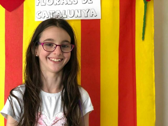 Vaig ser escollida per participar en un concurs de llibres a l'escola