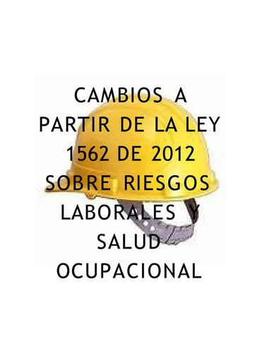TIENE POR OBJETO MEJORAR LAS CONDICIONES Y EL MEDIO AMBIENTE DE TRABAJO, ASÍ COMO LA SALUD EN EL TRABAJO, QUE CONLLEVA LA PROMOCIÓN Y EL MANTENIMIENTO DEL BIENESTAR FÍSICO, MENTAL Y SOCIAL DE LOS TRABAJADORES EN TODAS LAS OCUPACIONES.