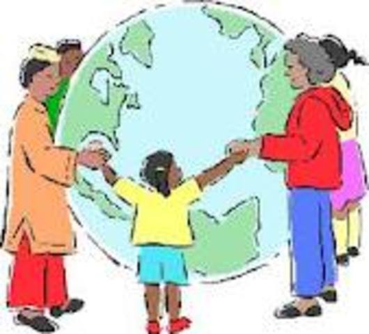 English became dominant language in Britain, but still not similar to todays language.