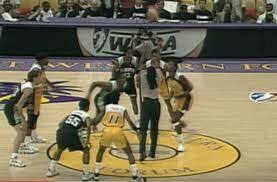 Artifact-Photograph from first Women's National Basketball Association game played