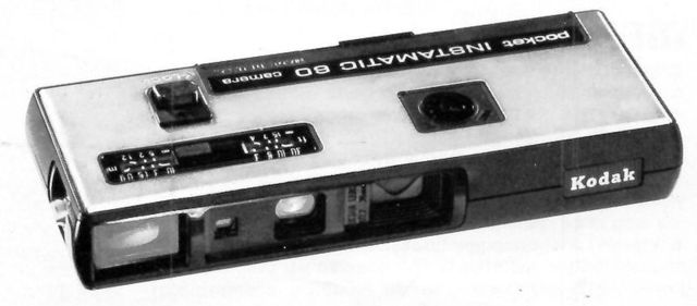 Pocket-sized Instamatic camera