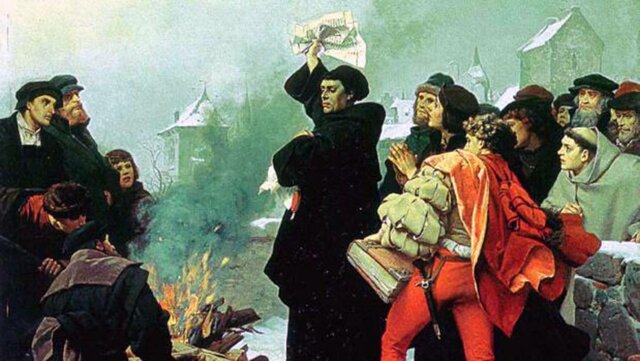 En Alemania, Martín Lutero inició la Reforma protestante.