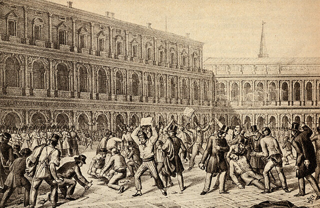 Insurrezione a Venezia e Berlino