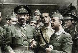 El General Varela entra en el Alcázar de Toledo.