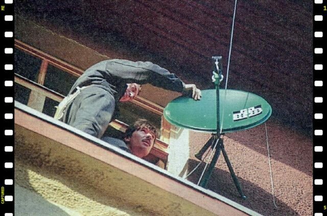 The first satellite broadcast of the festival was launched