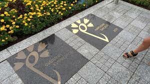Appeared the Walk of Fame (which was transformed into the Square of Stars seven years later) dedicated to the award winners