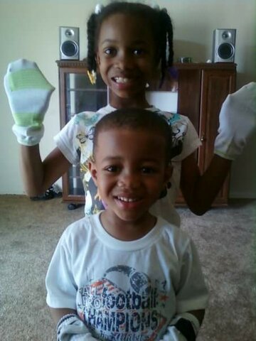 Reading with baby brother