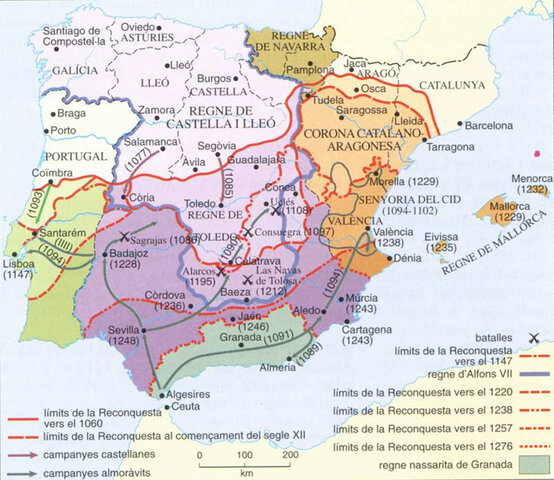 Mentre que passava la "reconquesta"