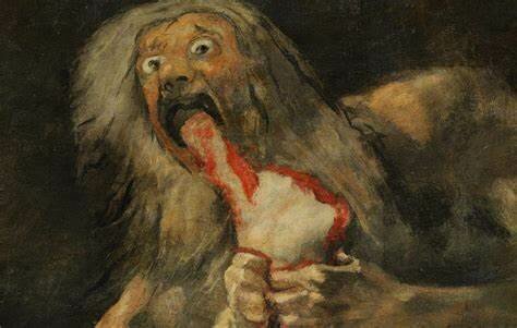 Saturno che divora un figlio