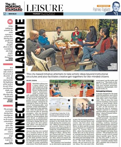 first draft's feature in @newindianexpress