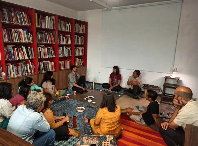 8/ Callscapes, a gathering by first draft w/ –out-of-line– as an invitation to respond to the spatiality of a call.