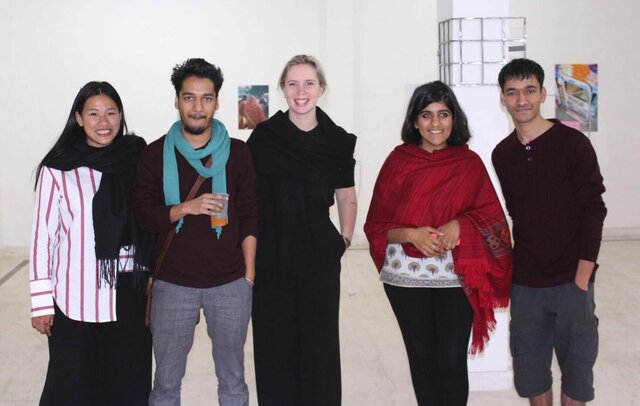 first draft's 1/ pop·up show featured in Emergent Art Space