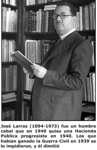 Se promulga la Ley de Reforma Tributaria de José Larraz