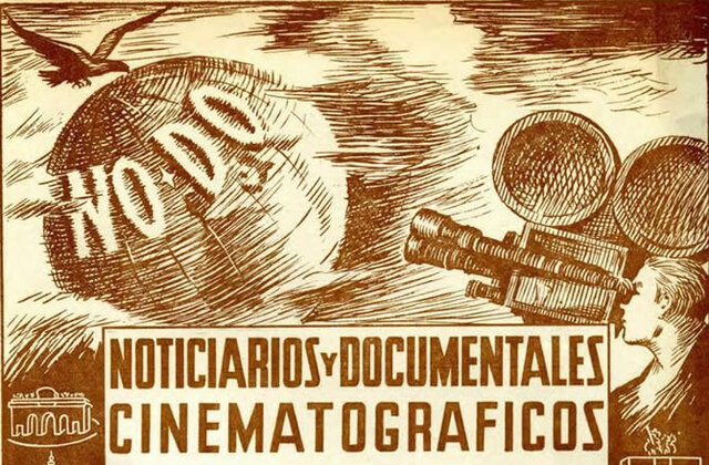 Se crea NODO, monopolizando los noticiarios cinematográficos.
