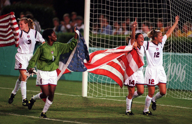Woman's first time Olympic winners!