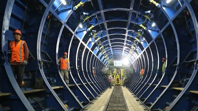 Inauguración del Túnel Emisor Oriente
