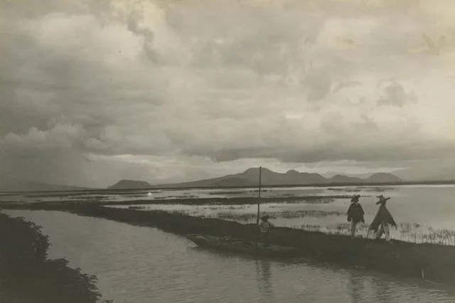 El cerro tenía mucha agua de manantiales y lagos