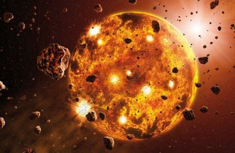 El origen de un mundo (4600 m.a)