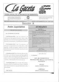 Ley de Fomento y Protección de la Lactancia Materna de Honduras.