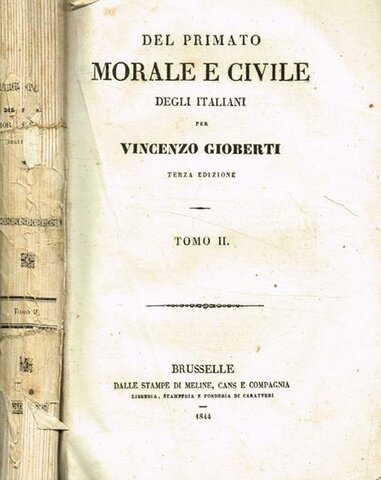 Del primato morale e civile degli italiani