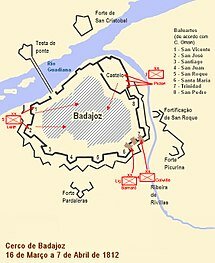 Badajoz cae en poder de las columnas de Yagüe.
