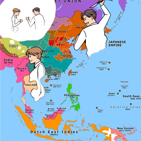 La invasión japonesa de Indochina