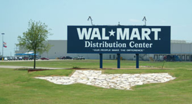 The First Walmart Distributions Center