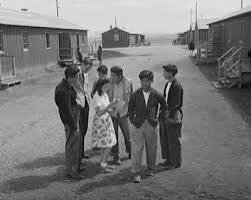 Japanese put in internment camps in the U.S.