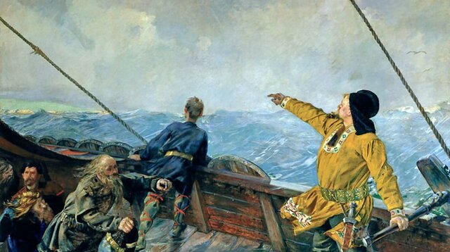 LOS VIKINGOS CREAN COLONIAS EN AMÉRICA DE NORTE