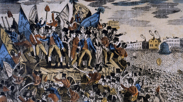 A political event of the romantic period