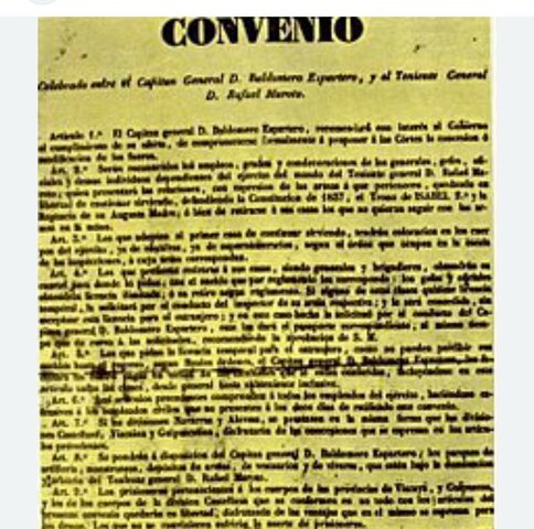 CONVENIO O ACUERDO DE VERGARA