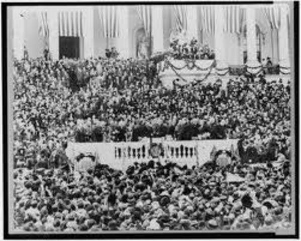 The Day of Woodrow Wilson's Inauguration