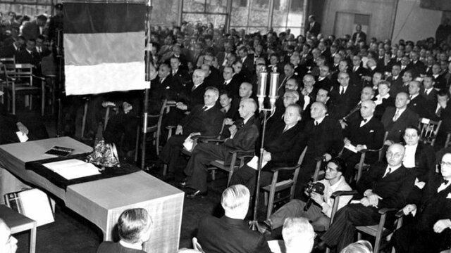 Creación de la República Federal de Alemania.