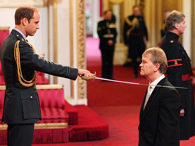 William received multiple awards and was knighted