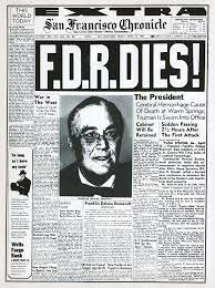 The Death of FDR