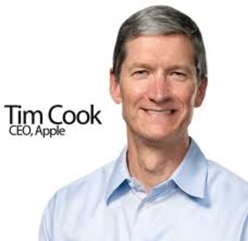 Tim Cook takes over Apple