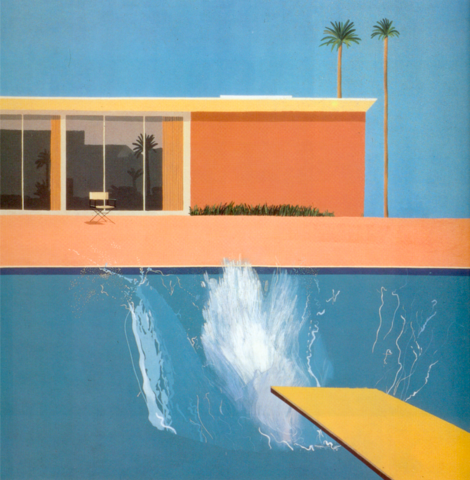 El gran capbussó (David Hockney)