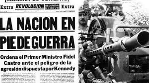 Crisis de los misiles en Cuba.